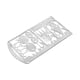 thumbnail image 1 of Herramienta de bolsillo para supervivencia, compacta, práctica y multiusos, de acero inoxidable, ideal para acampar, hacer senderismo y actividades al, 1 of 8
