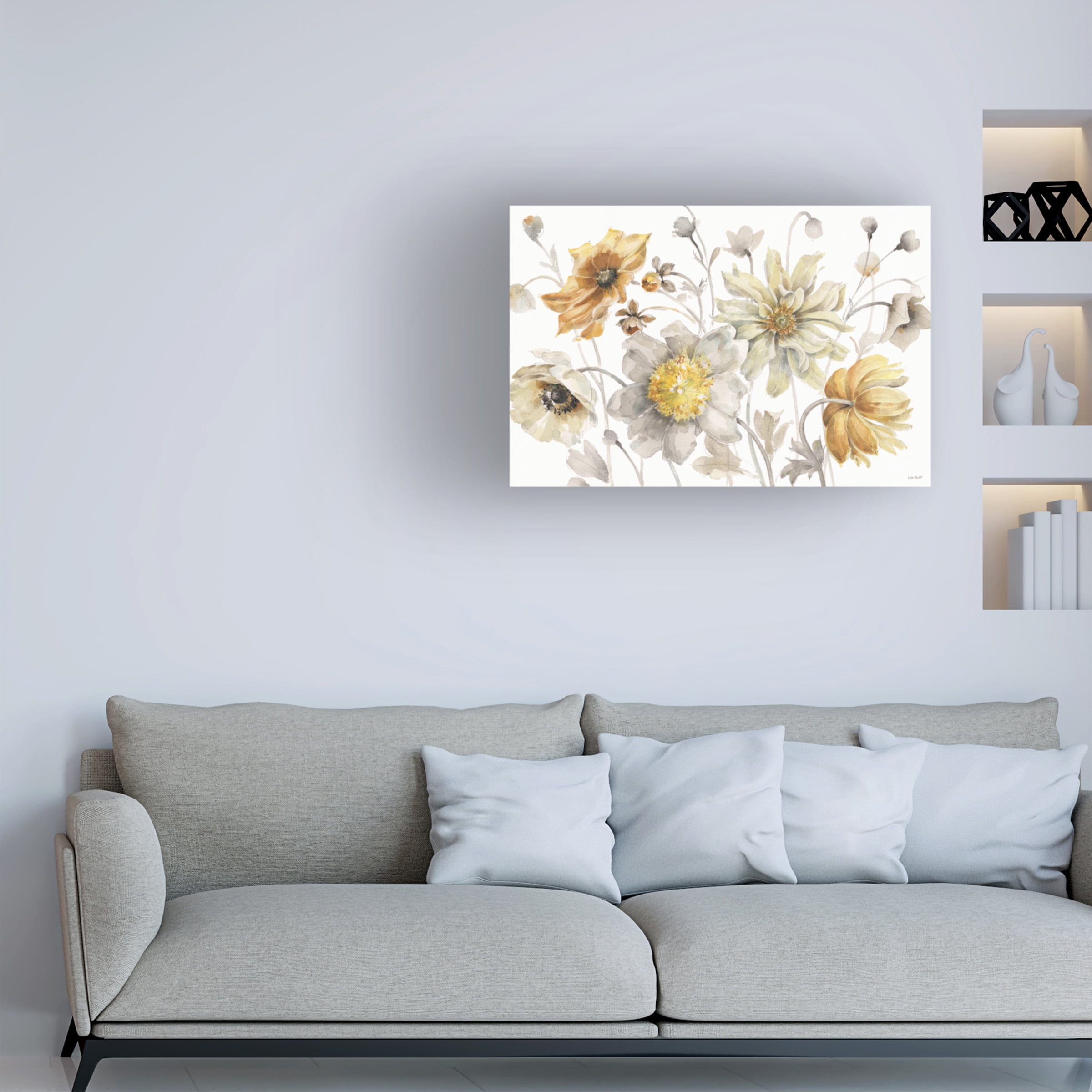 Trademark Fine Art 'Fields of Gold I' Canvas Art by Lisa Audit