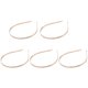 thumbnail image 2 of Aros de acero inoxidable para el pelo, accesorios de metal para hacer tú mismo, 2 of 7