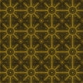 thumbnail image 1 of Ahgly Company Machine Washable Indoor Square Transitional Dark Yellow Green Area Rugs, 5' Square, 1 of 7