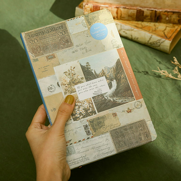 A5 Vintage Retro Travel Paper for Diary Bullet Journal Planner Scrapbook  Scrapbooking