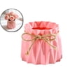 thumbnail image 2 of Artificial Hydrangea Vase, Rope Plastic Vase for Table Home Party Office Wedding, 4x3.4x3.4 Inch, 2 of 6
