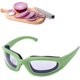 thumbnail image 2 of Gafas protectoras para cebollas verdes, gafas protectoras antisalpicaduras para cebollas, protección para ojos y cara para mujeres,, 2 of 4