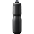 thumbnail image 4 of CamelBak Podium Steel Botella de agua aislada para bicicleta de acero inoxidable - para ciclismo, fitness y deportes - Se adapta a la mayoría de jaulas para bicicletas, 22 oz - Negro, 4 of 5