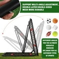 thumbnail image 2 of Ball Game Rebounder Net for Pitching Practice, Rebounder Net for Any Age Baseball/Softball Player, Easy to Assemble, High Stretch Net, Outdoor/Indoor Available, Free Throw Shooting, 2 of 7