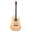 41 Inch | Burlywood, variant on 40" Acoustic Guitar Kit for Beginner: Spruce Board Cutaway Acoustic Guitar with Gig Bag and Guard Board, Natural