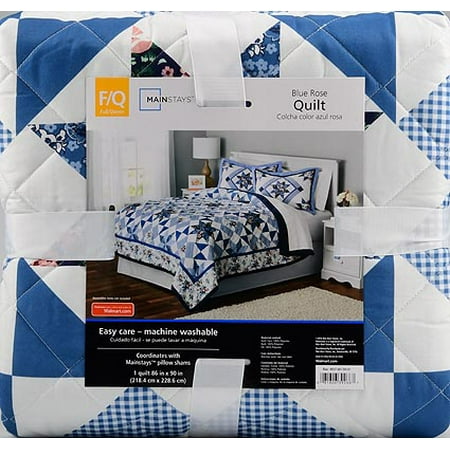 Mainstays Classic Claires Rose Patterned Quilt, 1 Each