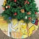 thumbnail image 3 of Falda para árbol de Navidad de Rick y Morty, suave y divertida, decoración navideña navideña de granja de 30", 3 of 4