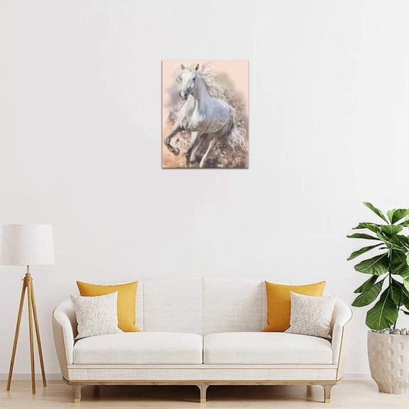 Canvas Print Wall Art Decor 8"x10" - Trotter