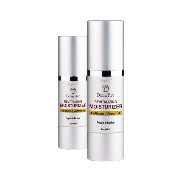 (2 Pack) Derma Pure Derma Pure Revitalizing Moisturizer Face Serum