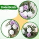 thumbnail image 5 of 2 guirnaldas de flores artificiales de para bodas, guirnaldas para puertas, decoración floral de imitación para fiestas, cortinas de, 5 of 6