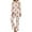 Style-1, variant on Women's Pajama Sets Nutcracker Poinsettia Leaves Long Sleeve Lounge Sets Pjs Sleepwear with Pockets