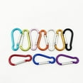 thumbnail image 3 of Meileang 10 Pcs Boucle de Sac à Dos en Alliage d'Aluminium en Forme de Gourde à Forte Charge Accessoires Extérieurs, 3 of 8
