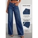 thumbnail image 2 of Jeans PRETTYGARDEN de Pierna Ancha y Tiro Alto en Denim Elástico, 2 of 6