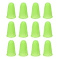 thumbnail image 1 of Protector de Dedos de Silicona Uxcell, Funda Antideslizante para Dedos, Puntas de Dedos para Coser, Verde, Tamaño Grande, 12Pcs, 1 of 7