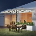 thumbnail image 2 of Outsunny Parasol de Jardin à Double Face Parasol de Terrasse Pare-Soleil Extérieur, 2 of 10