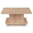 thumbnail image 3 of ACME Tally Square Coffee Table in Weathered Oak, 3 of 5