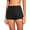 Black, variant on Ocean Blues Sexy Women's Swim Short Tummy Control Bathing Suit Bottoms High Waisted Board Shorts Boyshorts Tankini Swim Bottoms