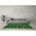 thumbnail image 3 of Ahgly Company Indoor Rectangle Oriental Emerald Green Traditional Area Rugs, 3' x 5', 3 of 4