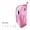 Pink, variant on Portable Lightweight Travel Toiletry Bag, Water-Resistant Makeup Pouch with Zipper for Vacation Daily Travel Use,Black