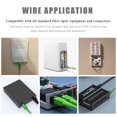 thumbnail image 4 of GHSDFBB 50 Meters Outdoor Armored SC/APC to Fiber Optic Internet Cable, Low Friction Single Mode Patch Jumper Optical Cord, SIMPLEX, 9/125um, OS1/OS2 Compatible, LSZH Black, 4 of 7