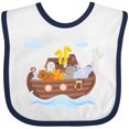 thumbnail image 3 of Inktastic Animals Ark Boys or Girls Baby Bib, 3 of 4