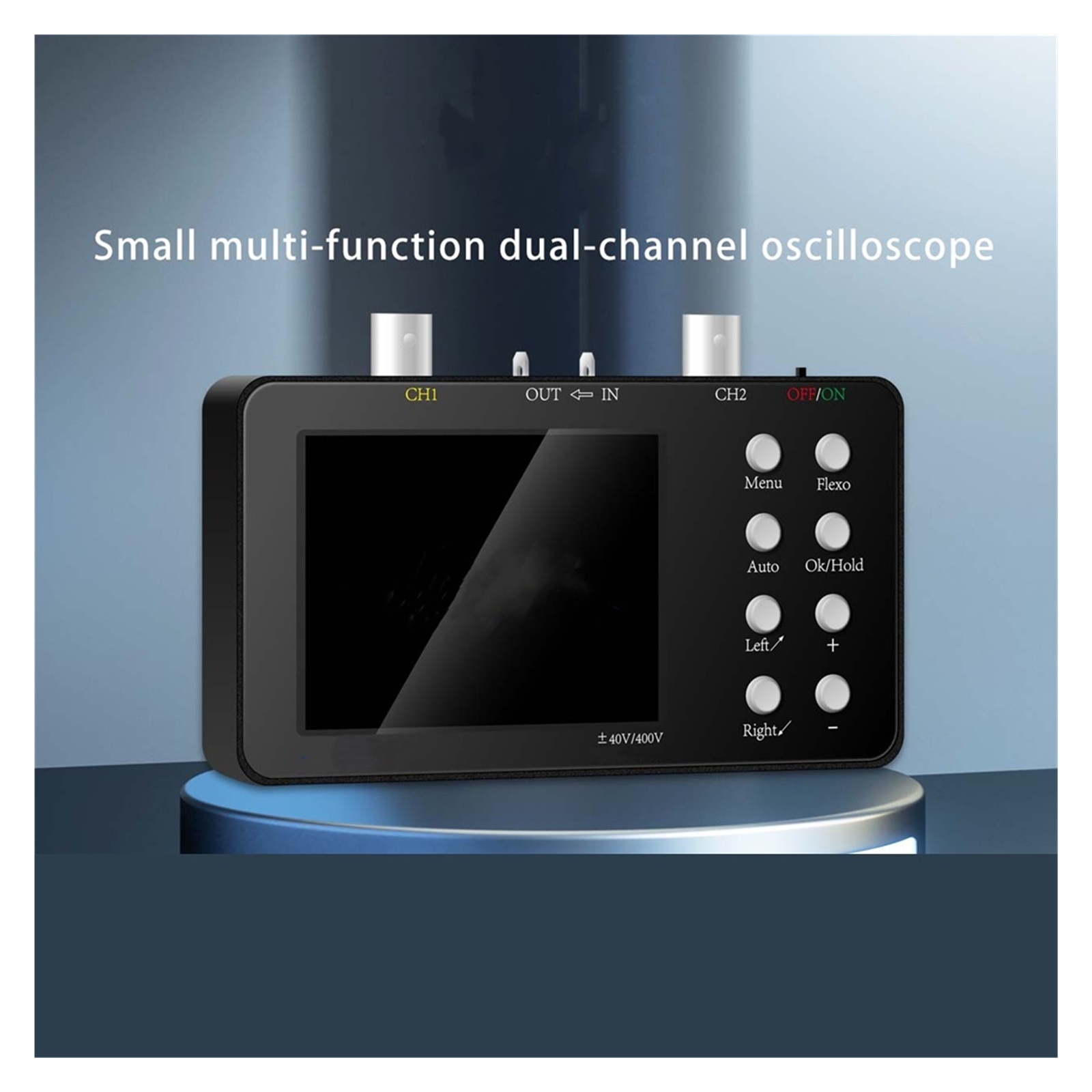 Portable Dual Channel Oscilloscope 50M Sampling Rate 10MSa/S Analog Bandwidth Cellphone Maintenance Digital Current Oscilloscope ,Professional Designed