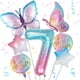 thumbnail image 1 of Decoraciones de cumpleaños con forma de mariposa, globos para niñas de 7 años, 1 of 7