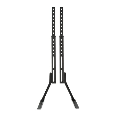 ONN TABLETOP TV STAND FOR 37″ TO 70″ TVS, HOLDS UP TO 110 LBS, BLACK- METAL LEGS FOR TABLETOP