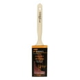 thumbnail image 2 of Pro Impact Flat Sash Paint Brush, 2-1/2 in, Chiseled Polyester Blend, Stainless Steel, Natural Wood, 2 of 2