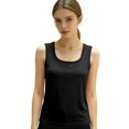 thumbnail image 2 of JIANLAI Women Ribbed Sleeveless Tank Top, Crew Neck Casual Basic Knit, Lightweight Summer Undershirt, 2 of 6