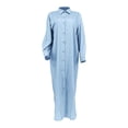 thumbnail image 5 of LIUJUNSHOP Women's Long Sleeve Button Down Shirt Dress Spring Casual Maxi Dresses Loose Fit Blouse Dress with Pockets, 5 of 8