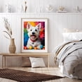 thumbnail image 6 of Diamond Art Kit for Adults, Colorful Dog Portrait Vibrant Background Diamond Painting for Adults Beginners, 5D DIY Diamond Art Painting Kits, Colorful Diamond Painting Craft for Home Decor 12x16, 6 of 7