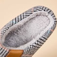 thumbnail image 7 of Gaexia Fuzzy Slippers Women,Memory Foam Slippers for With Sole Comfortable Indoor Outdoor Slide Shoes,Outdoor Slippers, 7 of 7