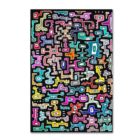 Trademark Fine Art 'Puzzle II' Canvas Art by Miguel Balbas