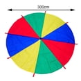 thumbnail image 5 of justharion Parachute pour Enfants avec Poignées 10 Pieds, 5 of 5