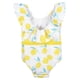 thumbnail image 2 of Gerber traje de baño niña blanco con protección solar UPF 50+ cómodo 1 pieza, 2 of 5