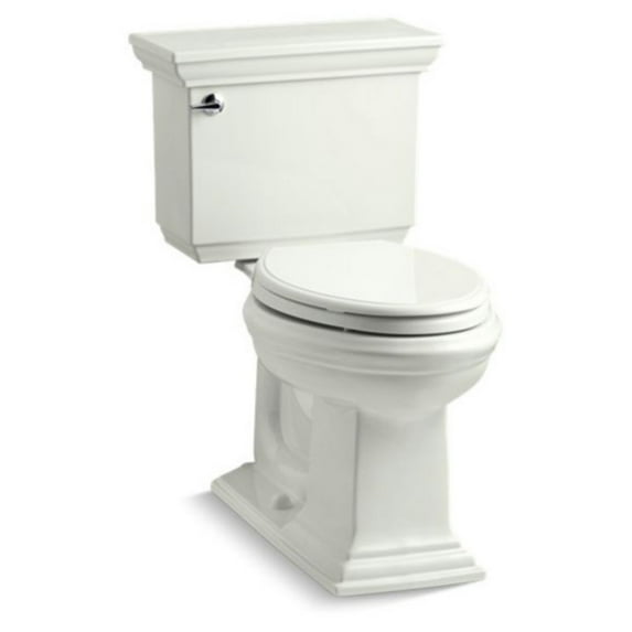 Kohler Memoirs Stately 1.6 GPF Comfort Height Left-Hand Flush 2 Piece Elongated Toilet