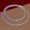 Silver, variant on AYYUFE Women's Men's Silver Plated 4MM Sideways Flat Chain Necklace