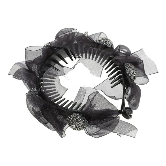 WRITWAA Womens Elegant Bowknot Hair Claw Nonslip Hair Clip with Bow 1Pcs