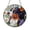 Acrylic 3.5 Inch, variant on Dalmatian Memory Stained Glass Suncatcher, Window Hanging Decor for Pet Loving Families