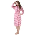 thumbnail image 2 of Richie House Women's Plush Soft Warm Fleece Bathrobe RH1589, 2 of 2