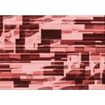 thumbnail image 1 of Ahgly Company Indoor Rectangle Patterned Light Coral Pink Area Rugs, 2' x 3', 1 of 6