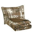 thumbnail image 6 of 3-Piece Rustic Wildlife Reversible Polyester Quilt Bedspread Set, 6 of 7