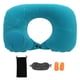 thumbnail image 2 of Almohada en forma de u, cojín inflable Suave para reposacabeza, protección cervical para coche, oficina, avión, viaje, 2 of 7