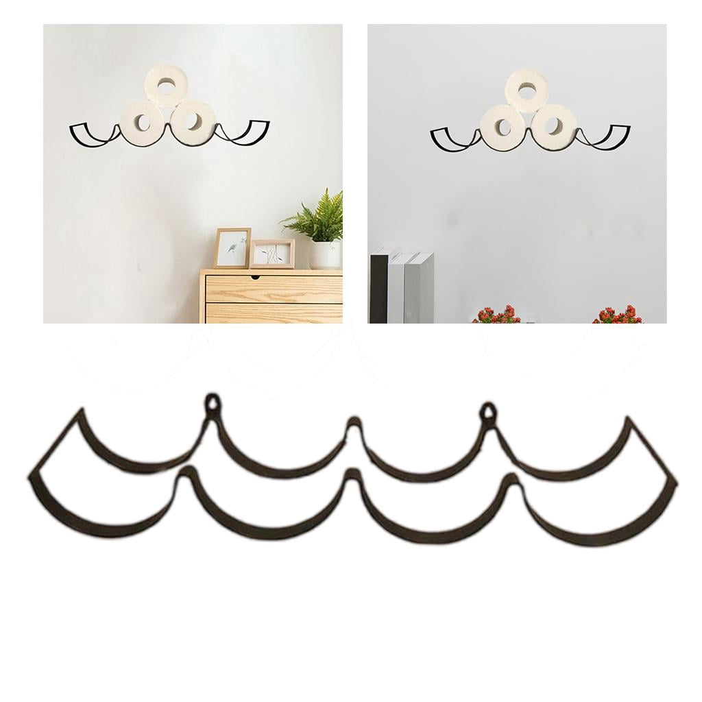 Fiocias 2pcs 4-Layer Toilet Paper Holder Paper Holder Tissue Holder