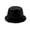 Black, variant on ZNQHFRE Women Fuzzy Plush Bucket Hat, Foldable Warm Winter Fisherman Cap For Street‑Style Outdoor Daily Wear