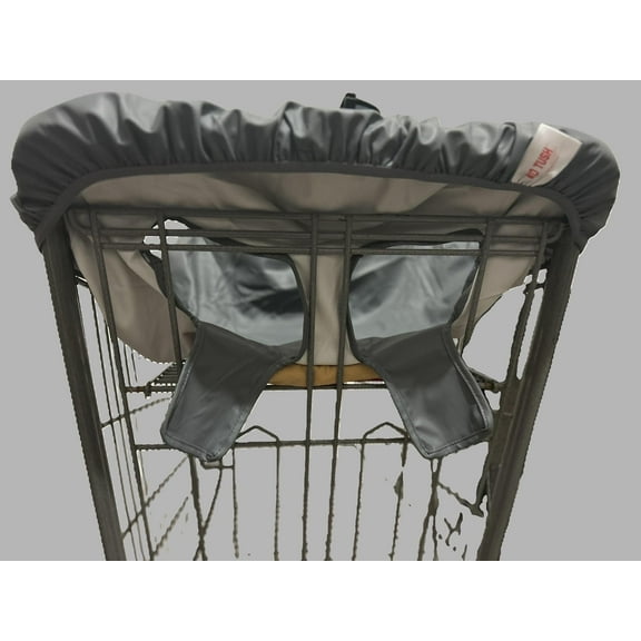 No Tush Gray Vegan Leather