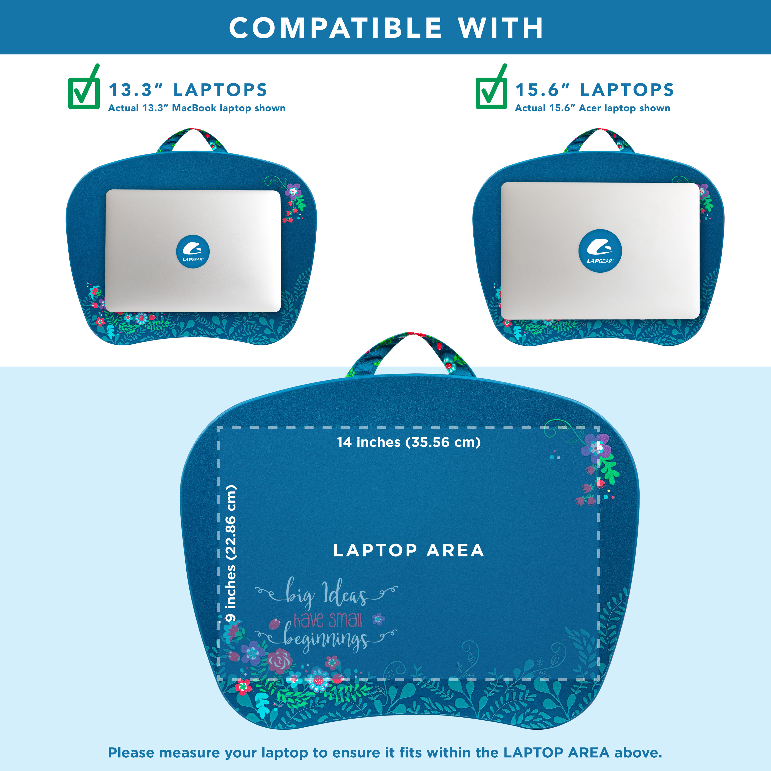 LapGear MyStyle Portable Lap Desk, Fits up to 15.6" Laptop photo 5