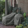thumbnail image 6 of Classic Accessories Ravenna Large Rectangle Ottoman/Side Table Patio Furniture Storage Cover, Fits up to 38" Taupe, 6 of 19